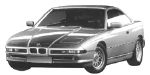 BMW E31 B3072 Fault Code